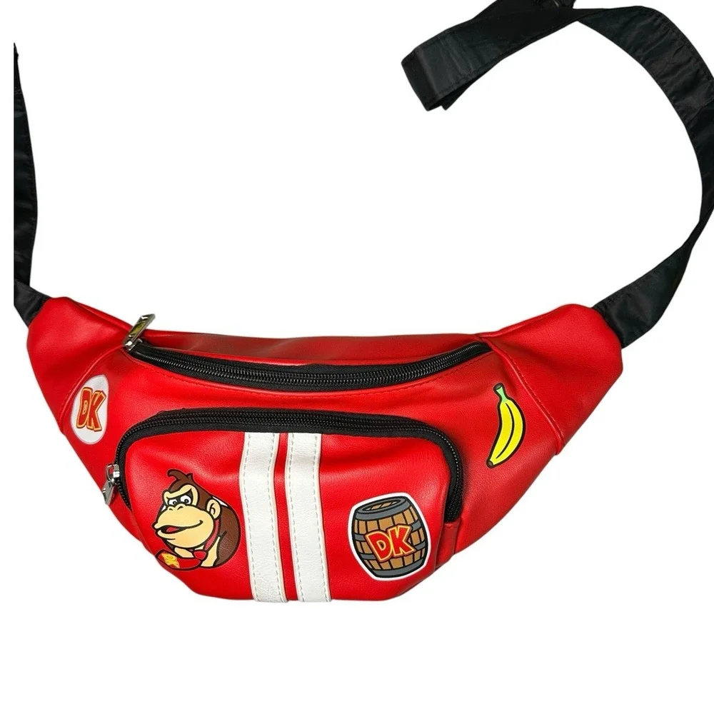 Rare Nintendo Donkey Kong DK Racing Super Mario Fanny Pack Waist Belt BoxLunch